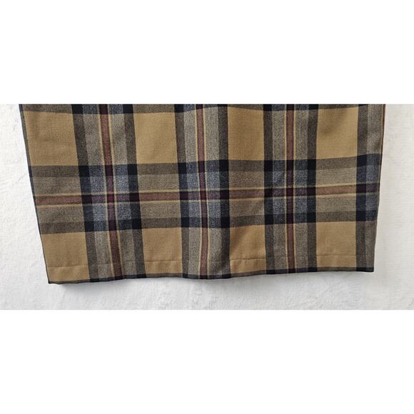 Vintage Harve Benard Plaid Wool Dress Lined Size 6 - Picture 5 of 12